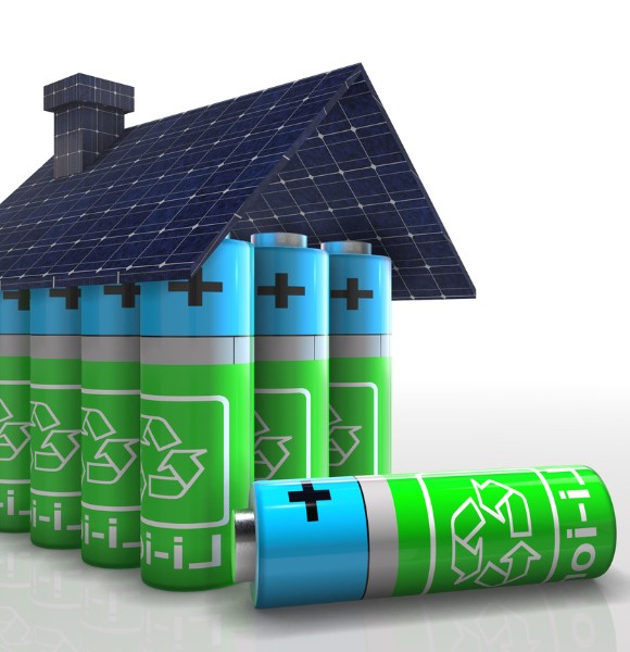 What is the average cost of a battery storage system for a solar PV system in the UK