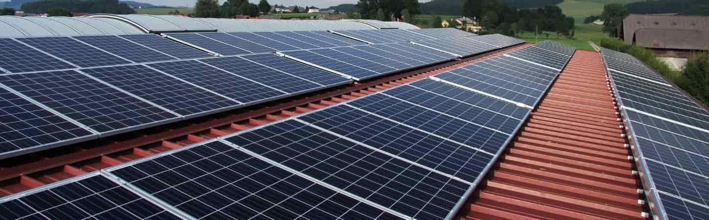 Commercial Solar Panel Installation in Kingsteignton