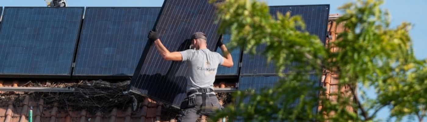 PV Solar Panel Removal in Green Street West